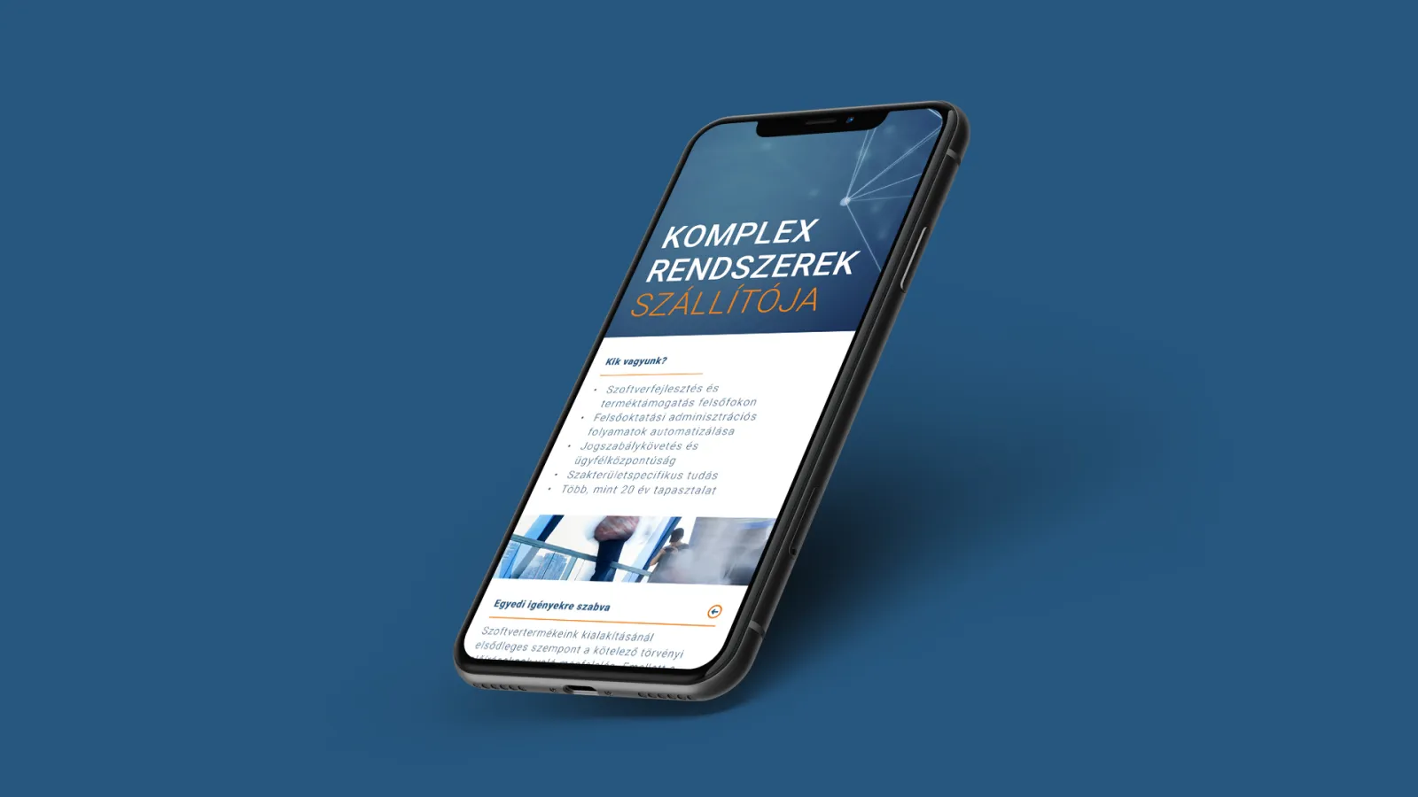 SDA Informatika weboldal újratervezés