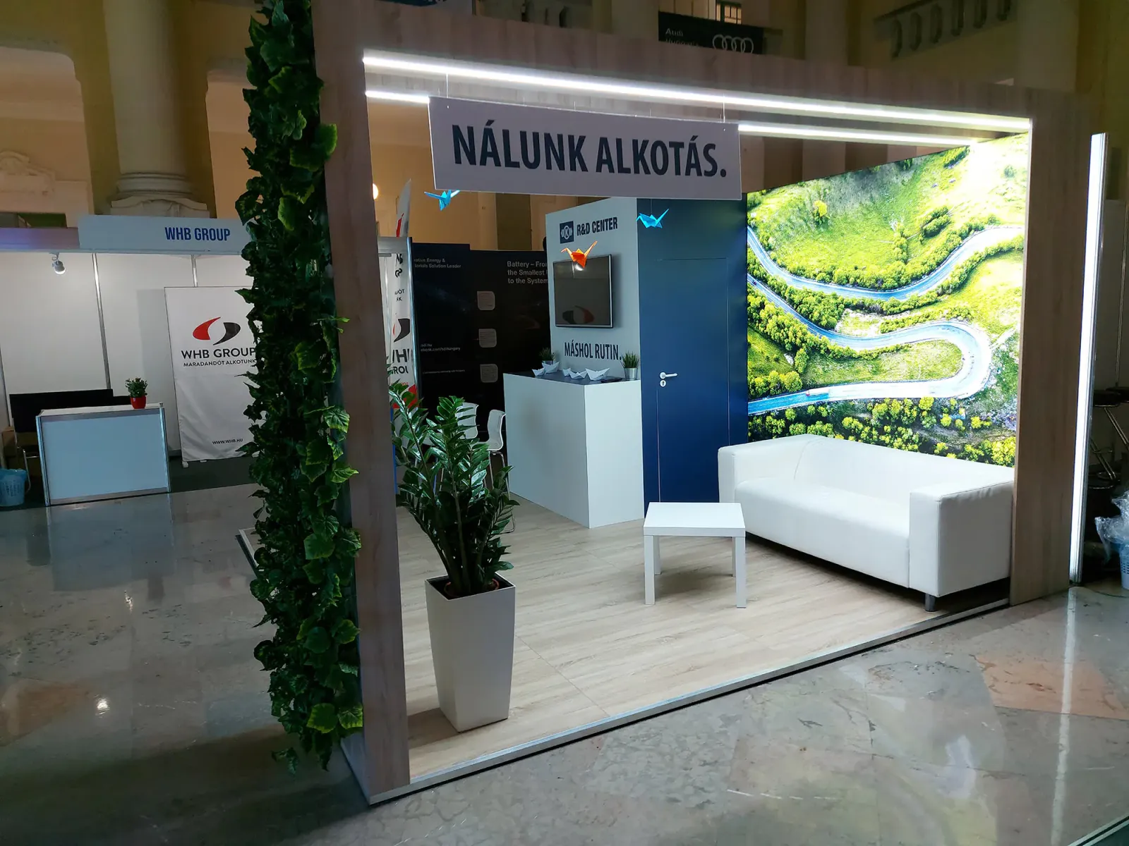 Knorr-Bremse stand a HVG állásbörzén