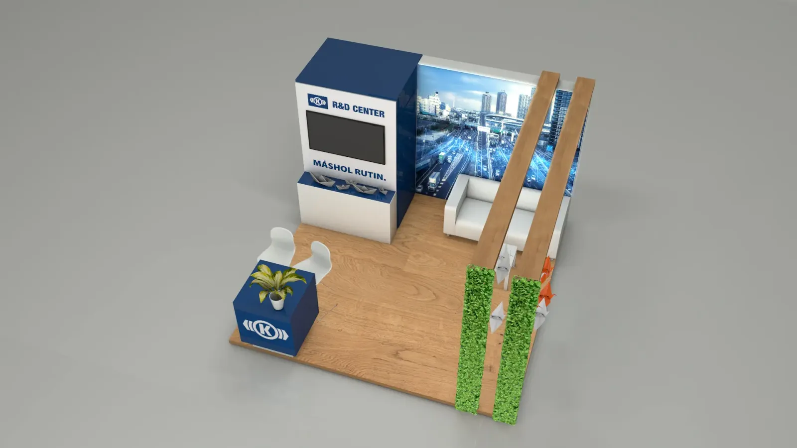 Knorr-Bremse stand a HVG állásbörzén