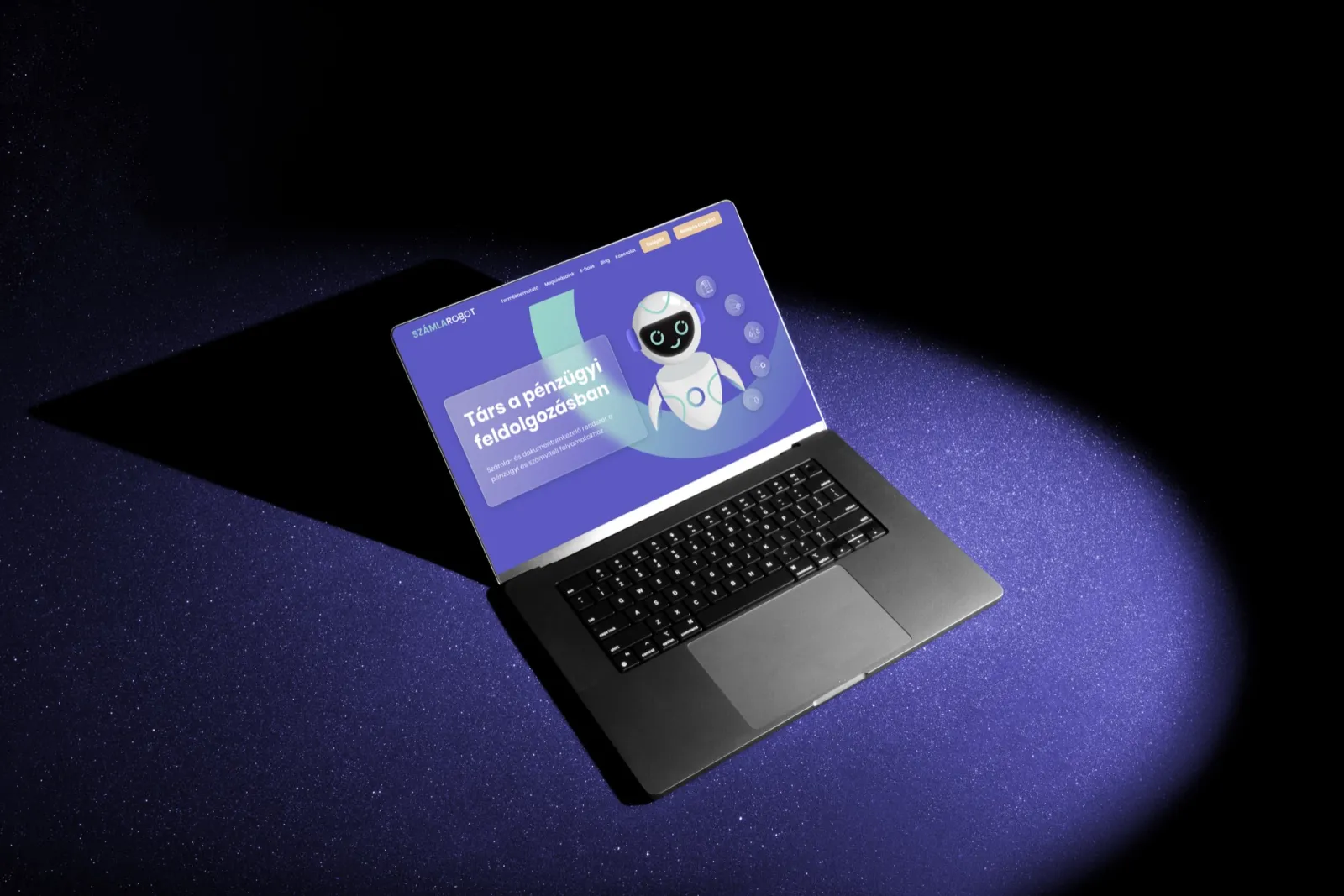SzámlaRobot – arculattervezés és felhasználóbarát weboldal